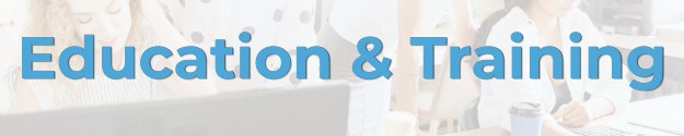 Education and Training Button