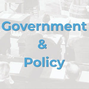 Government & Policy Button